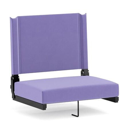 Flash Furniture Stadium Chair, Purple XU-STA-PUR-GG